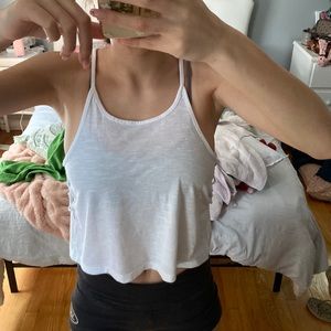 white tank top in size small